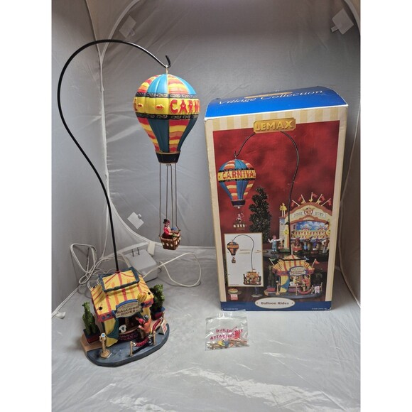 Lemax Village Collection Balloon Rides Revolves - Picture 1 of 9
